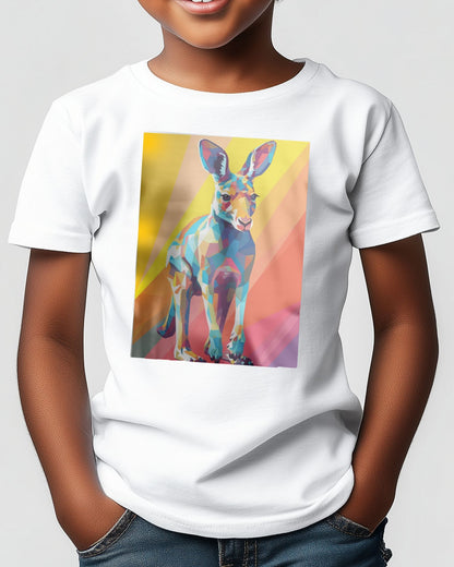 Kangaroo WPAP - @GreyArt