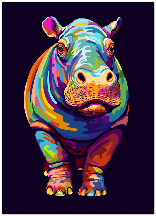 Rhino Pop Art 2 - @GreyArt