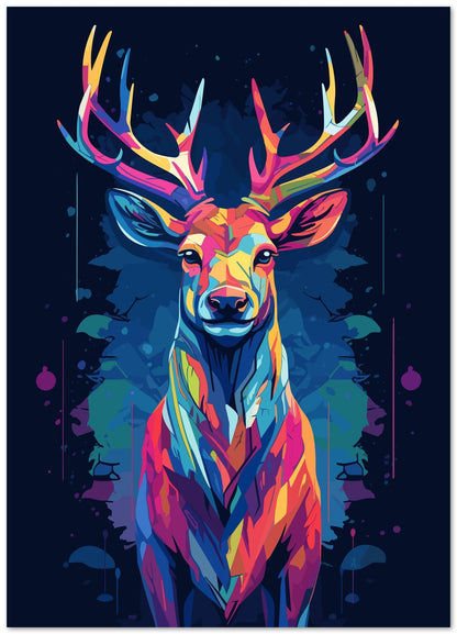 Deer WPAP Pop Art 1 - @GreyArt