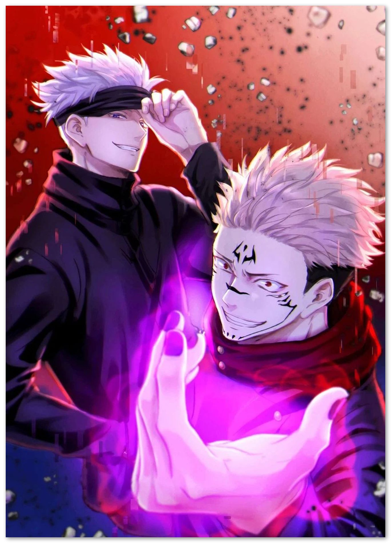 Jujutsu Kaisen Gojo And Gojo Sukuna - @Sagitarius