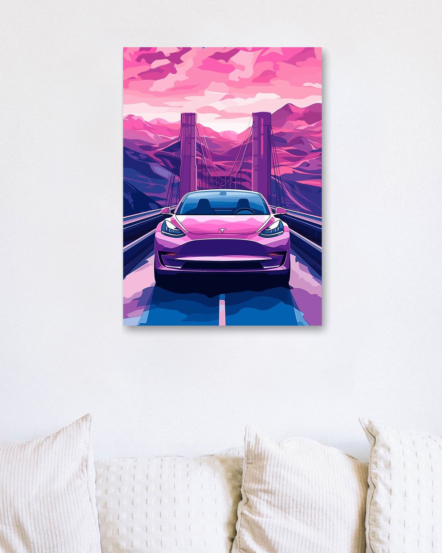 Tesla 3 Retro - @GreyArt