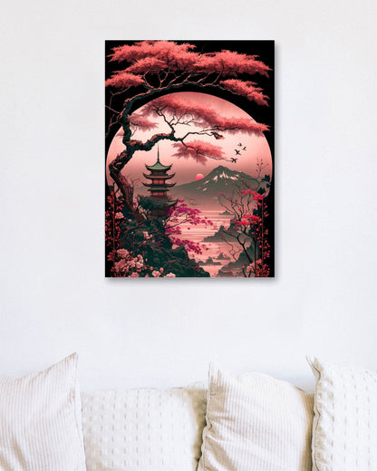 Beautiful Sakura Tree - @PUFFY