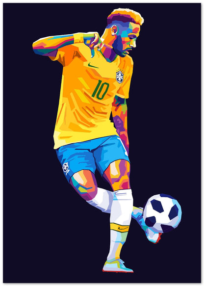 Neymar Jr Wpap Pop Art - @SiksisArt