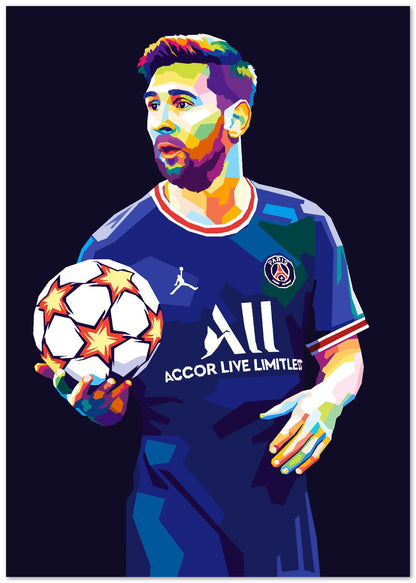 Messi Wpap Pop Art - @SiksisArt