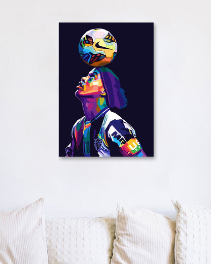 Ronaldinho - @SiksisArt