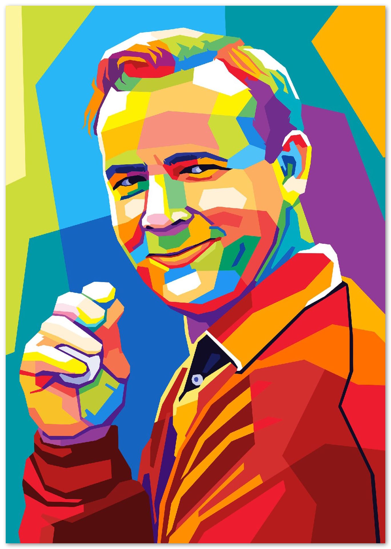 Arnold Palmer Wpap Pop Art - @SiksisArt