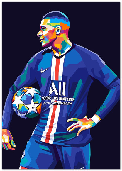 Kylian Mbappe - @SiksisArt