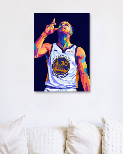 Stephen Curry Wpap Pop Art - @SiksisArt