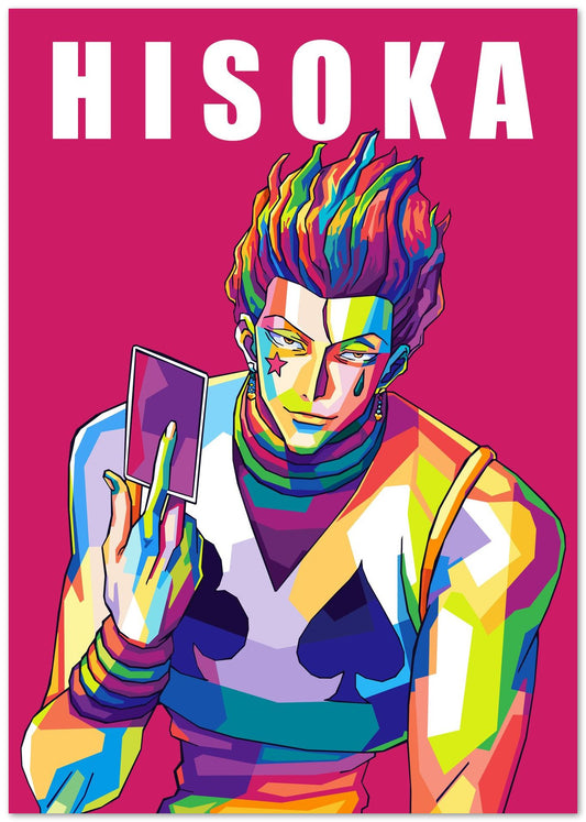 Hisoka Wpap Pop Art - @SiksisArt