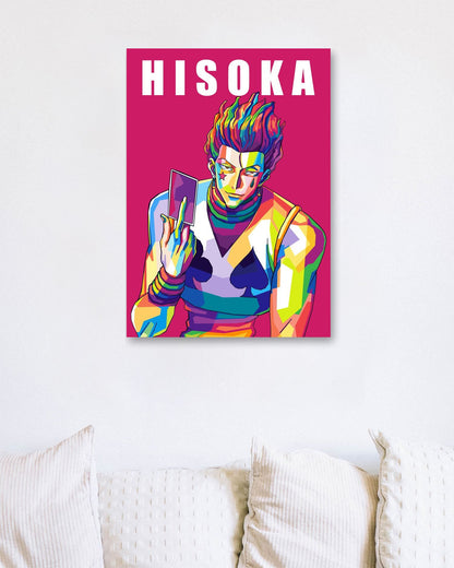 Hisoka Wpap Pop Art - @SiksisArt