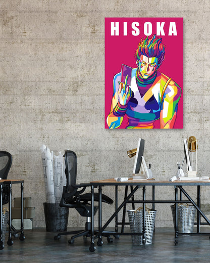 Hisoka Wpap Pop Art - @SiksisArt