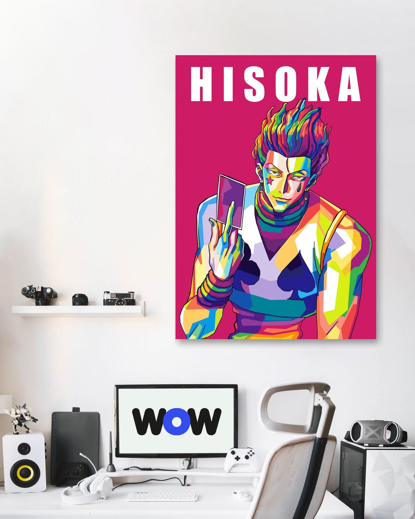 Hisoka Wpap Pop Art - @SiksisArt