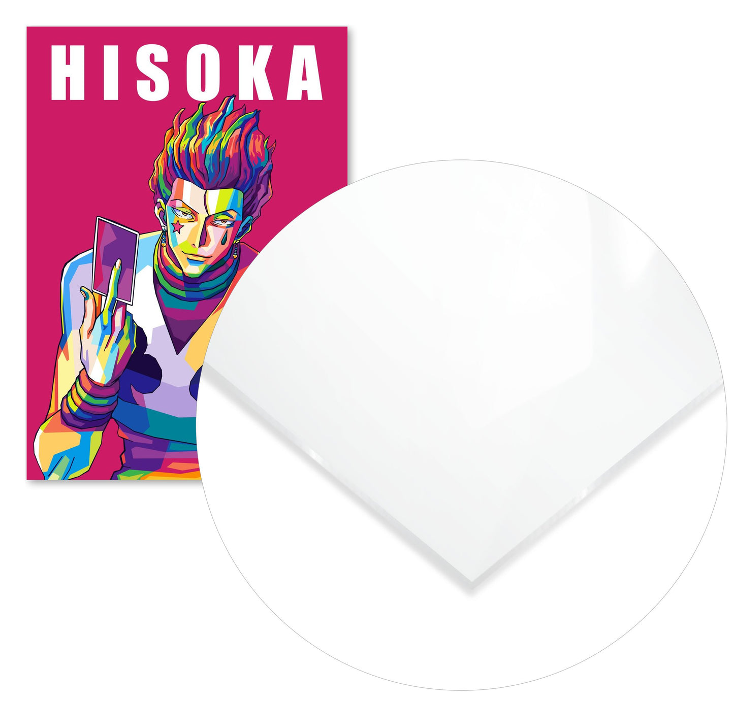 Hisoka Wpap Pop Art - @SiksisArt