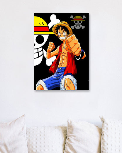 luffy One Piece 4 - @JeffNugroho