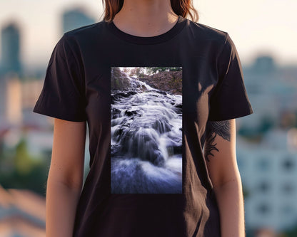 Smooth Waterfall Photography - @ColorizeStudio