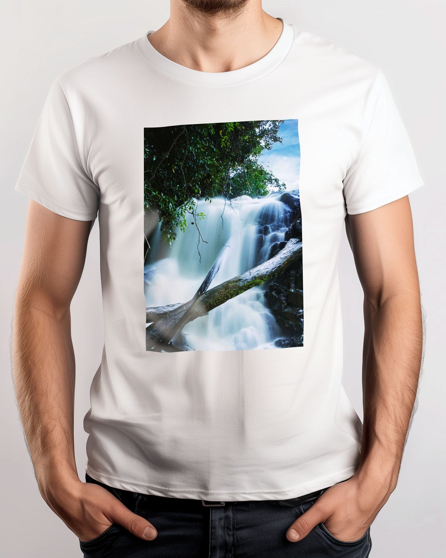 Natural Waterfall Photography - @ColorizeStudio