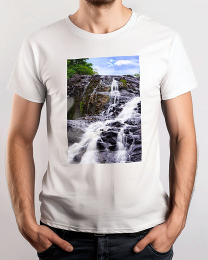 Waterfall Photo With Beatiful Sky - @ColorizeStudio