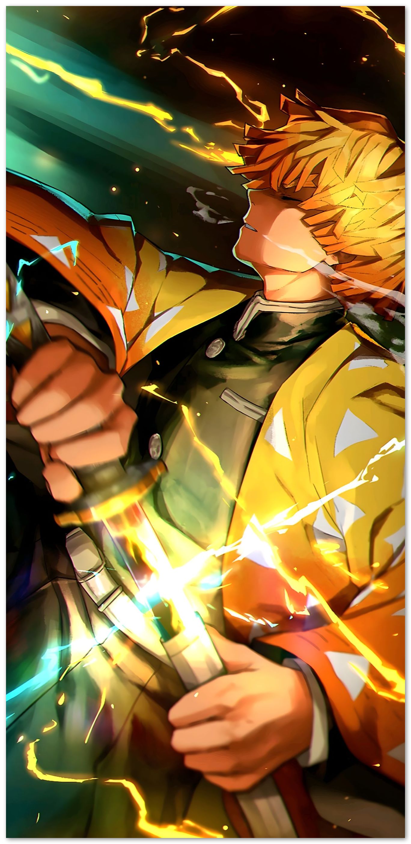 Zenitsu Kaminari no Kokyu - @IndiCreator