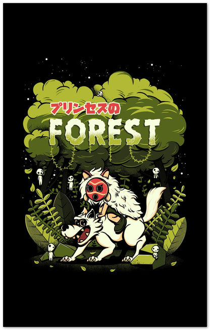 The Forest Princess - @Ilustrata