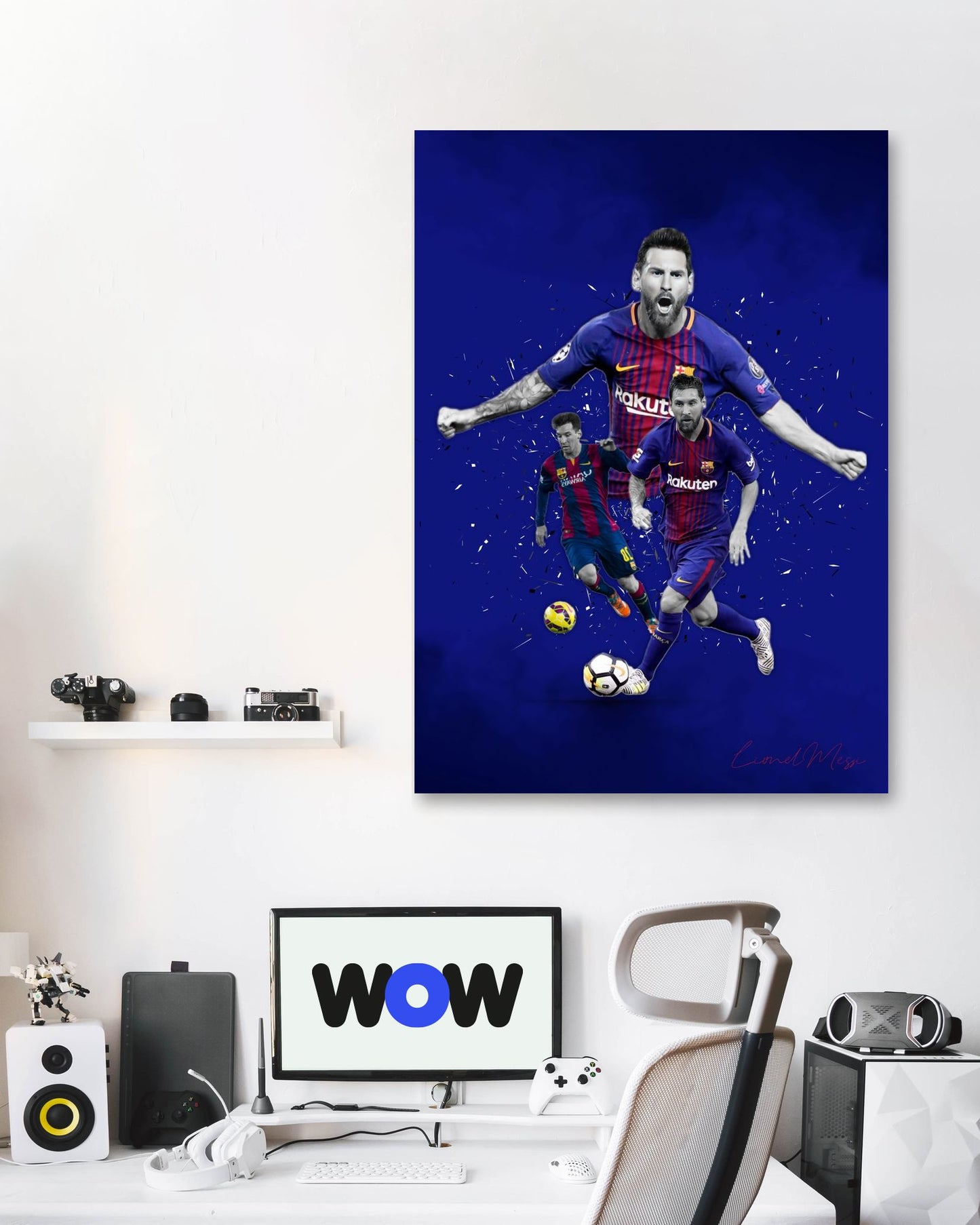 Lionel Messi Barcelona - @REZDESIGN