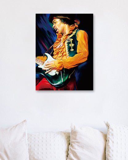 Jimi Hendrix - @Eastonpoison