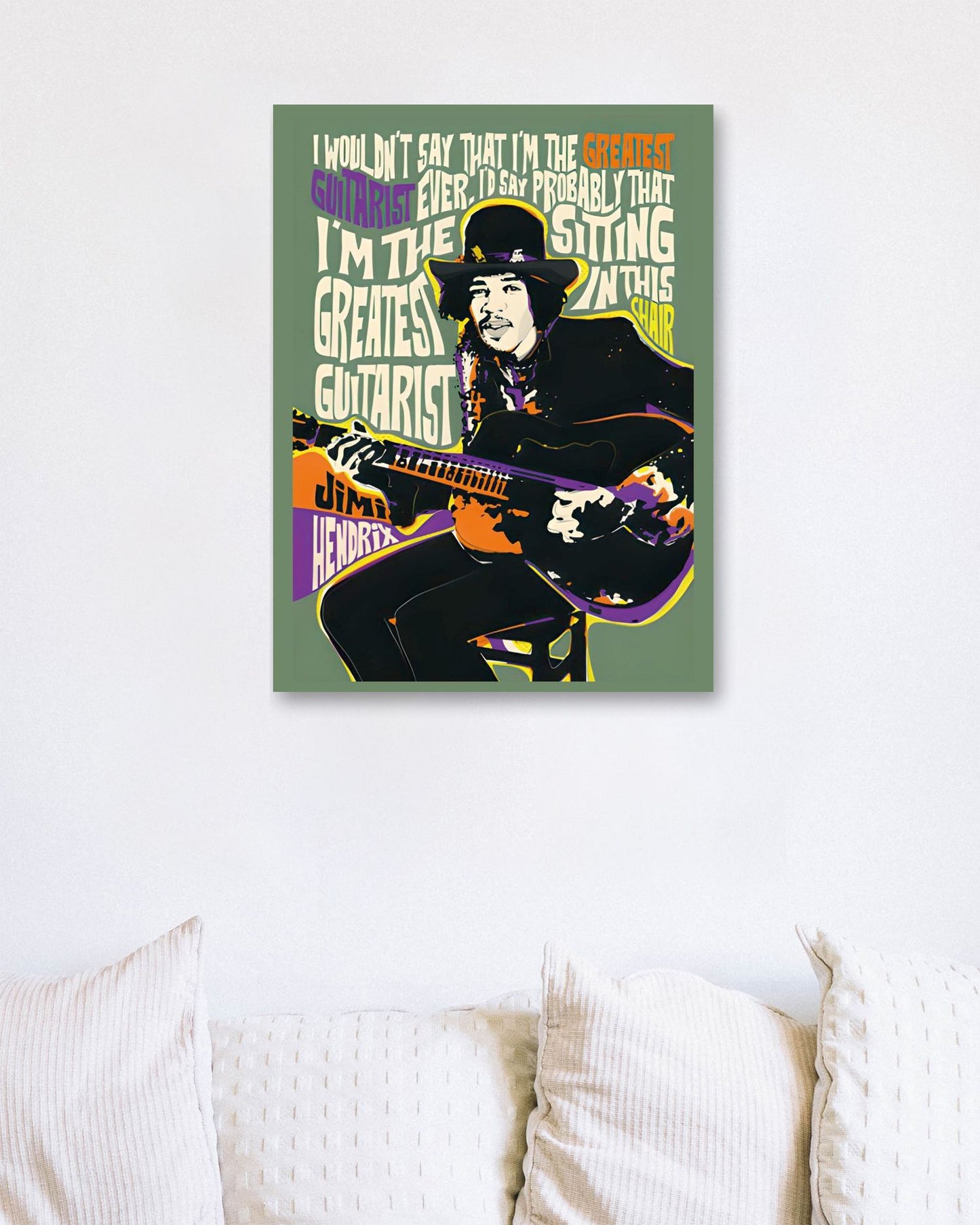 Jimi Hendrix Retro - @Eastonpoison