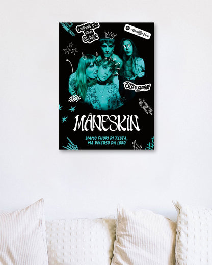 Maneskin Art Cool - @Eastonpoison