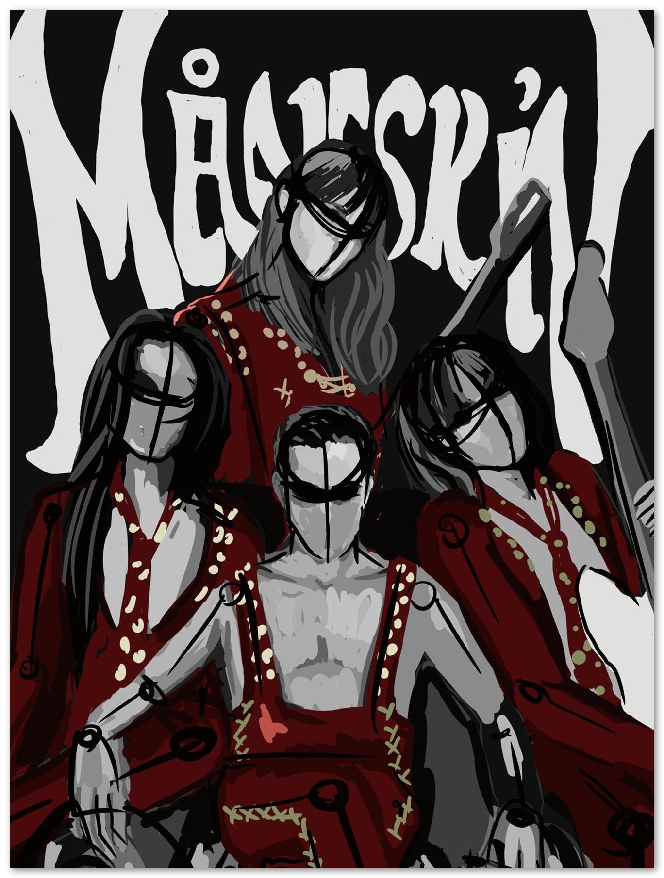 Maneskin Anime Style - @Eastonpoison