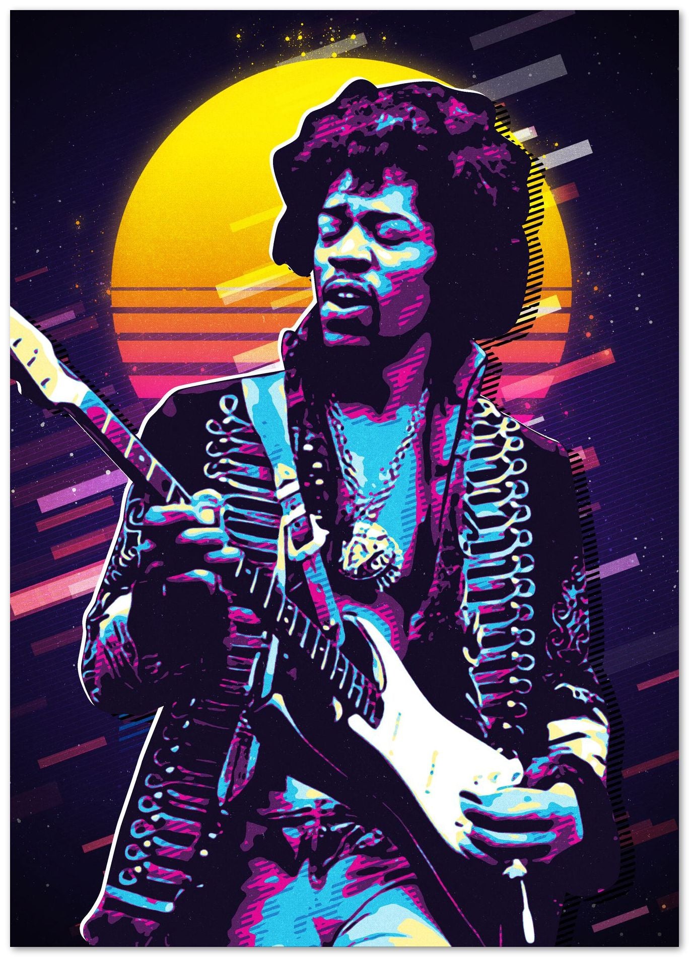 Jimi Hendrix - @SanDee15