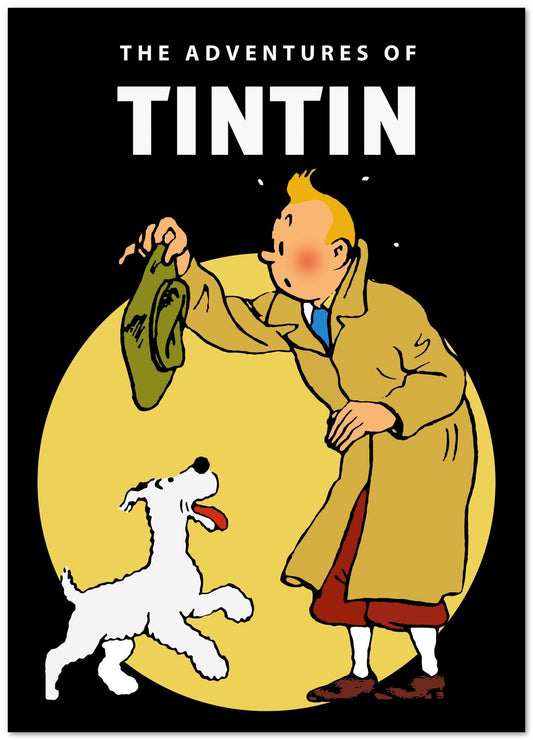 Tintin anime cartoon comic movies retro - @pansodda