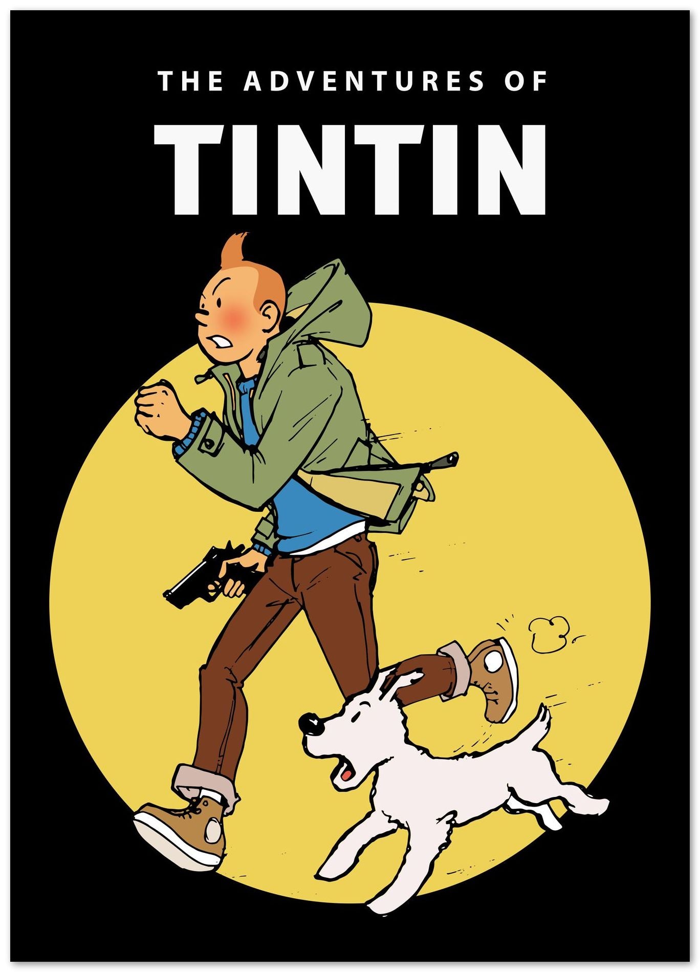 retro comic tintin - @pansodda