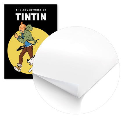 retro comic tintin - @pansodda