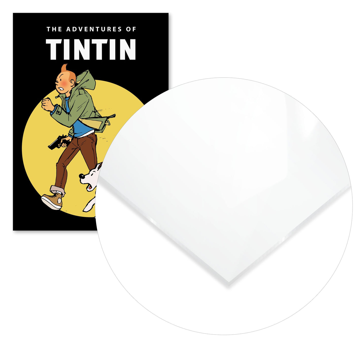 retro comic tintin - @pansodda