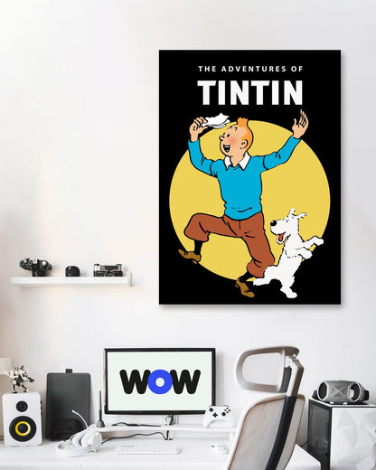 happy tintin and snowy - @pansodda