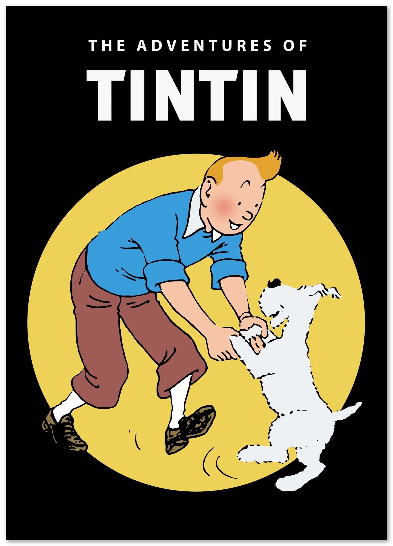 tintin and snowy - @pansodda