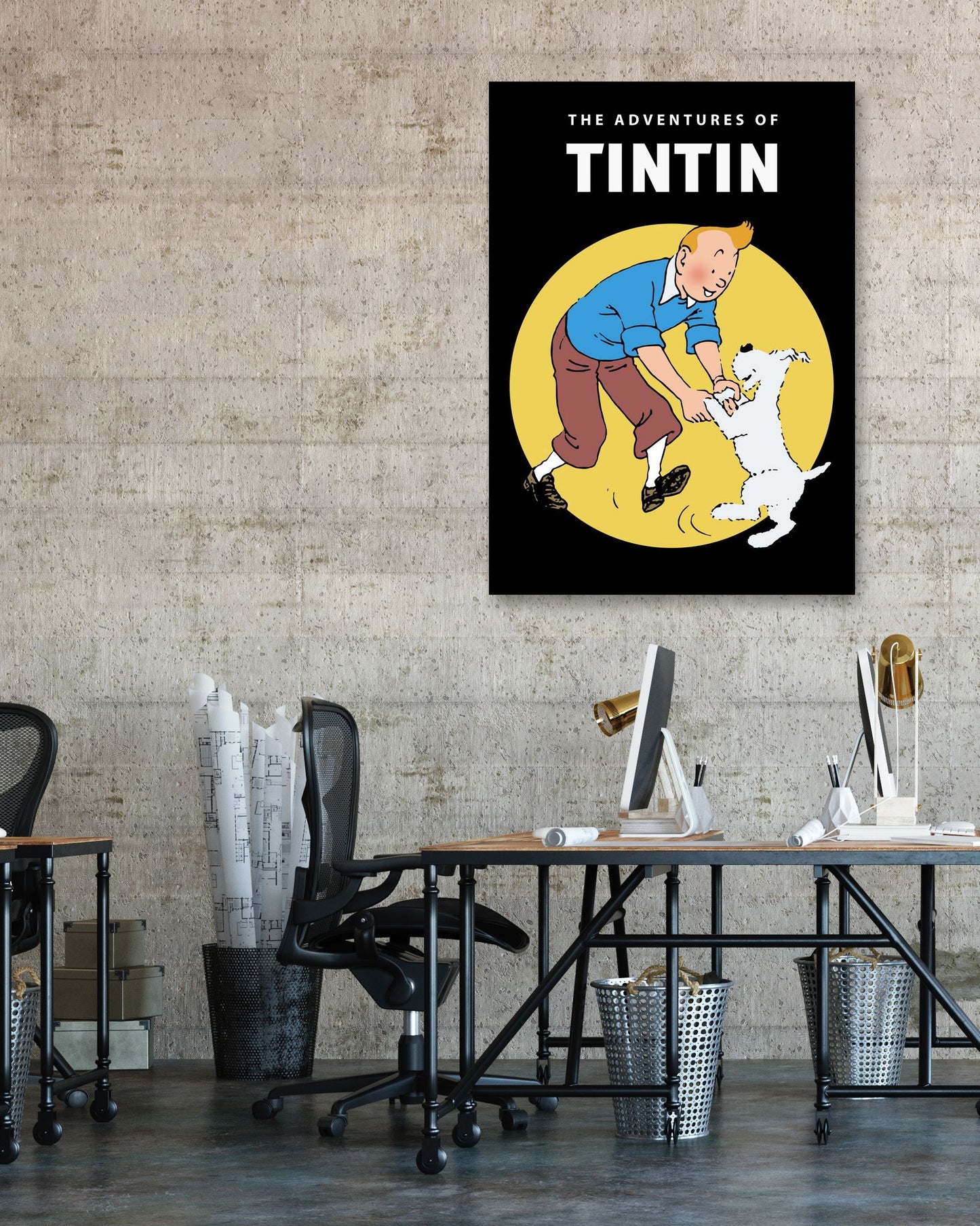 tintin and snowy - @pansodda