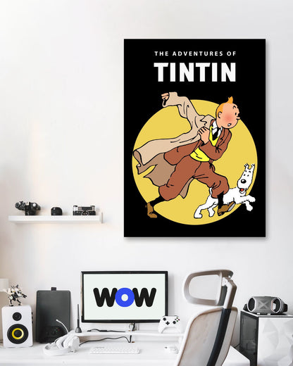 tintin get ready adventures  - @pansodda