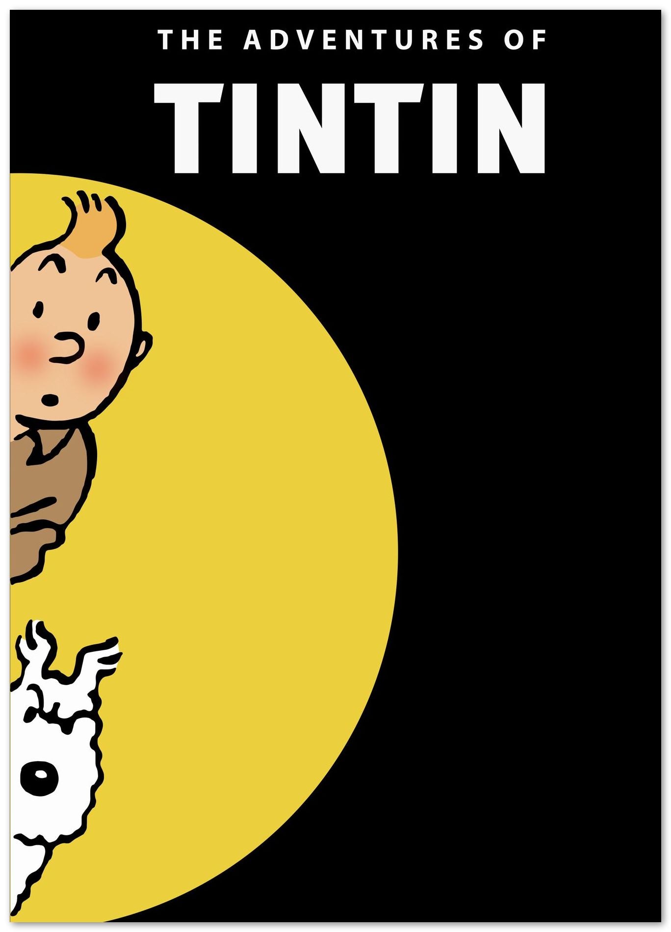 in action tintin and snowy - @pansodda