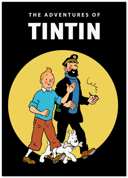 tintin,snowy and captain haddock - @pansodda