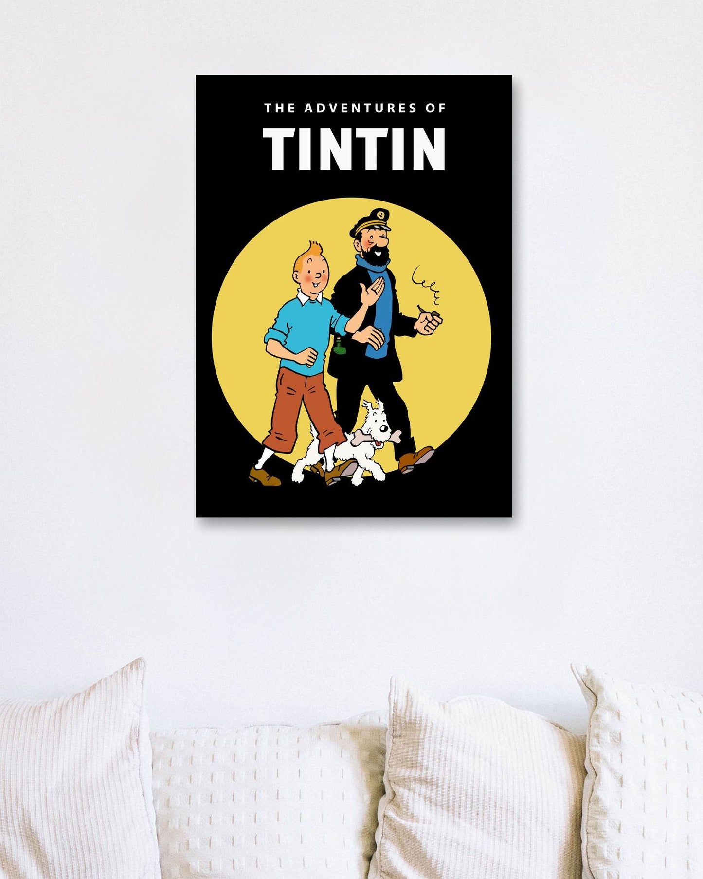 tintin,snowy and captain haddock - @pansodda