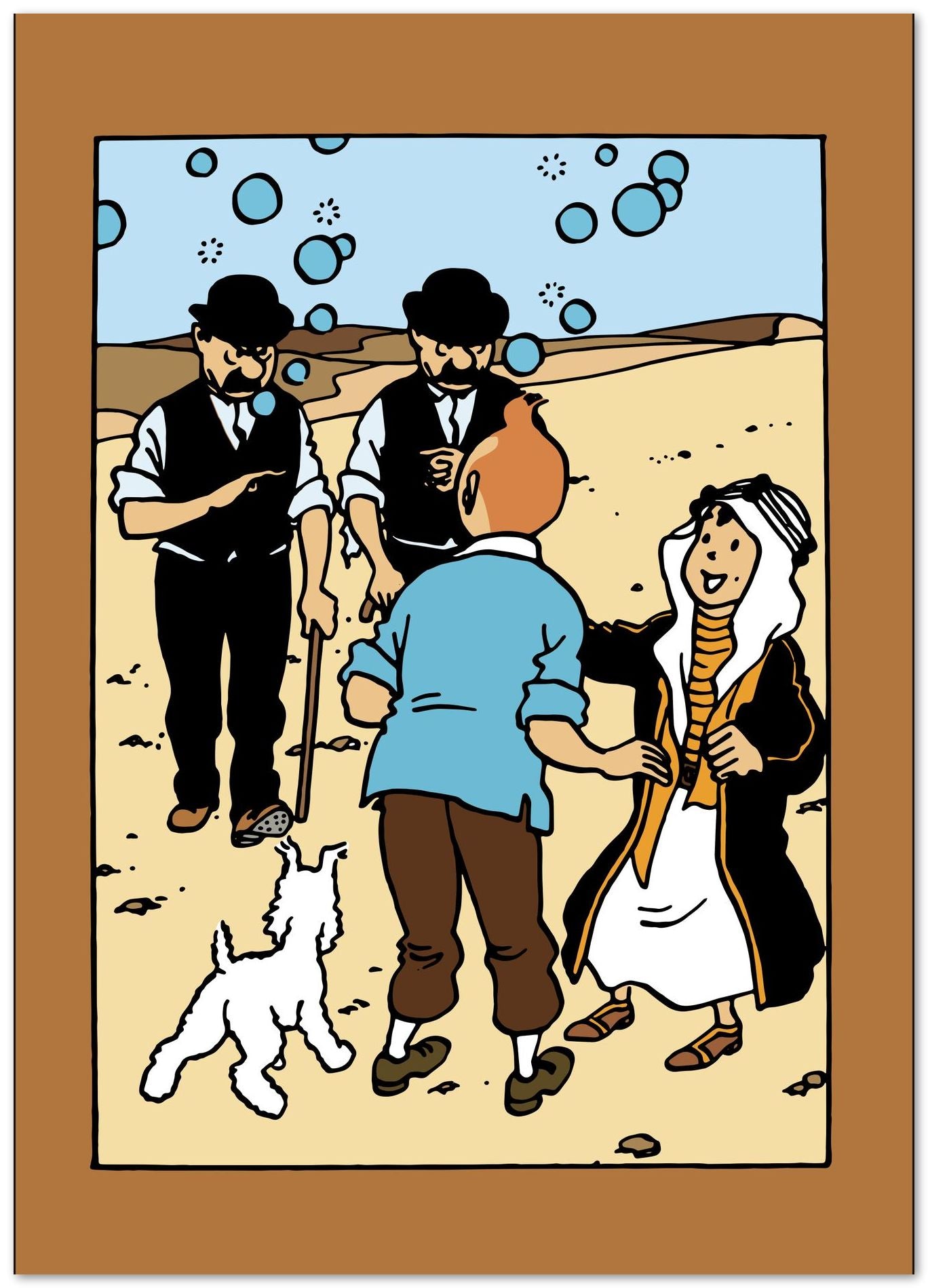 tintin comic retro - @pansodda