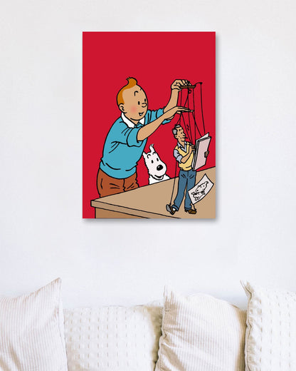 tintin and dolls - @pansodda