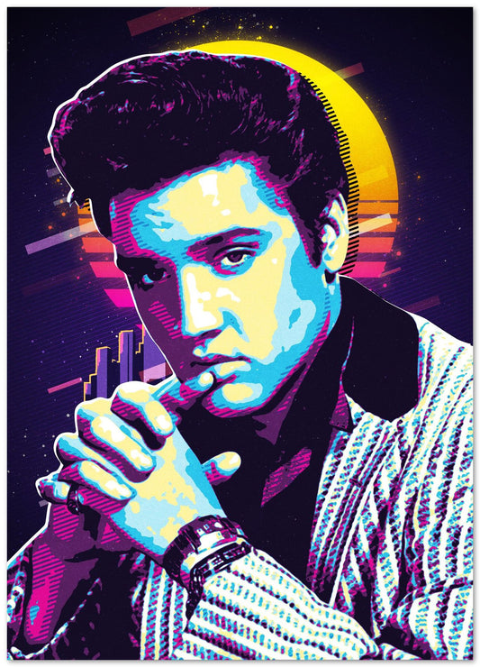 Elvis Presley retro - @SanDee15