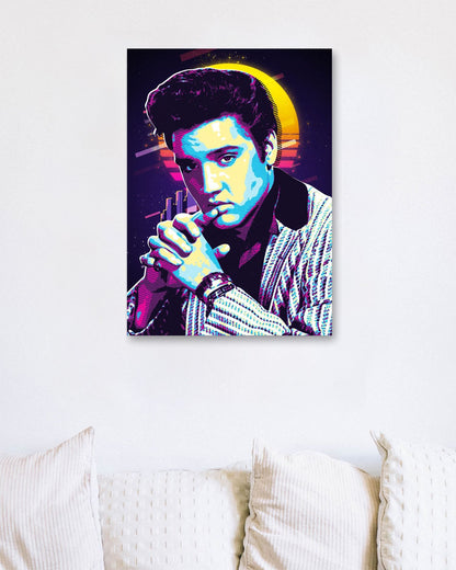 Elvis Presley retro - @SanDee15