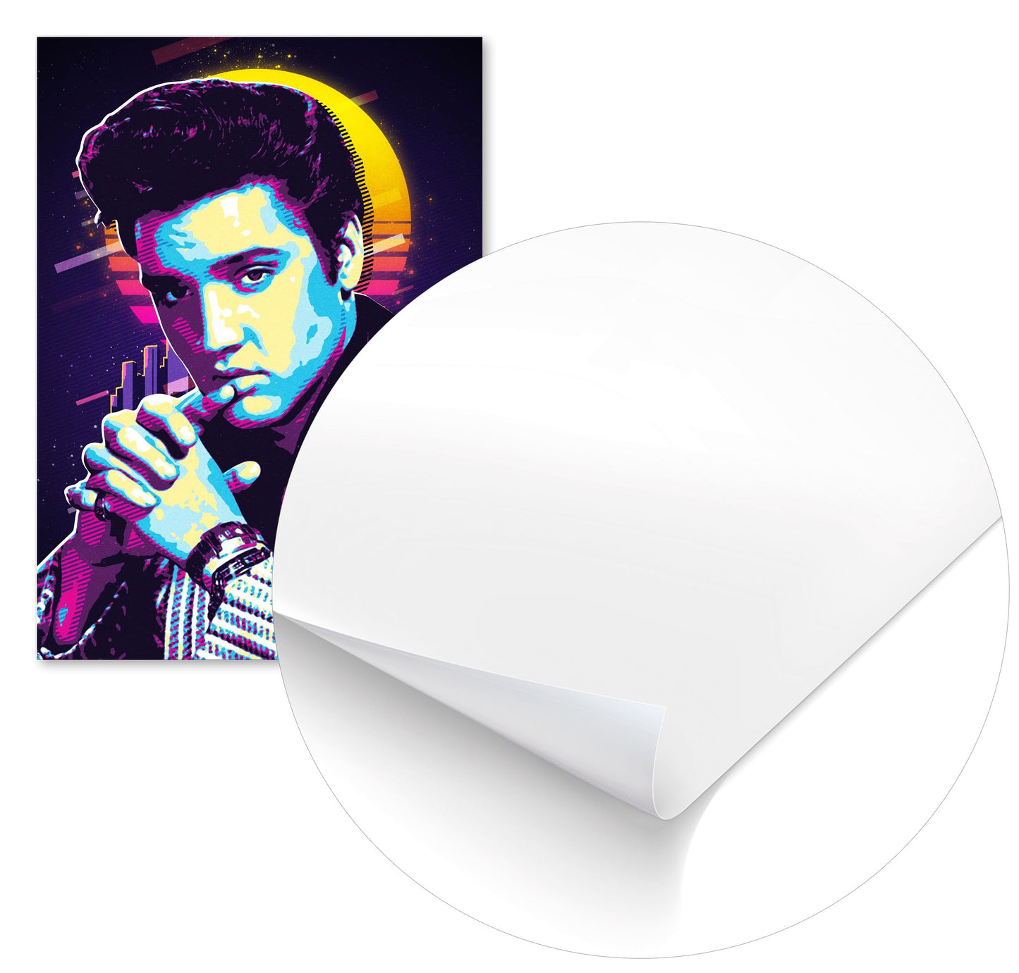 Elvis Presley retro - @SanDee15