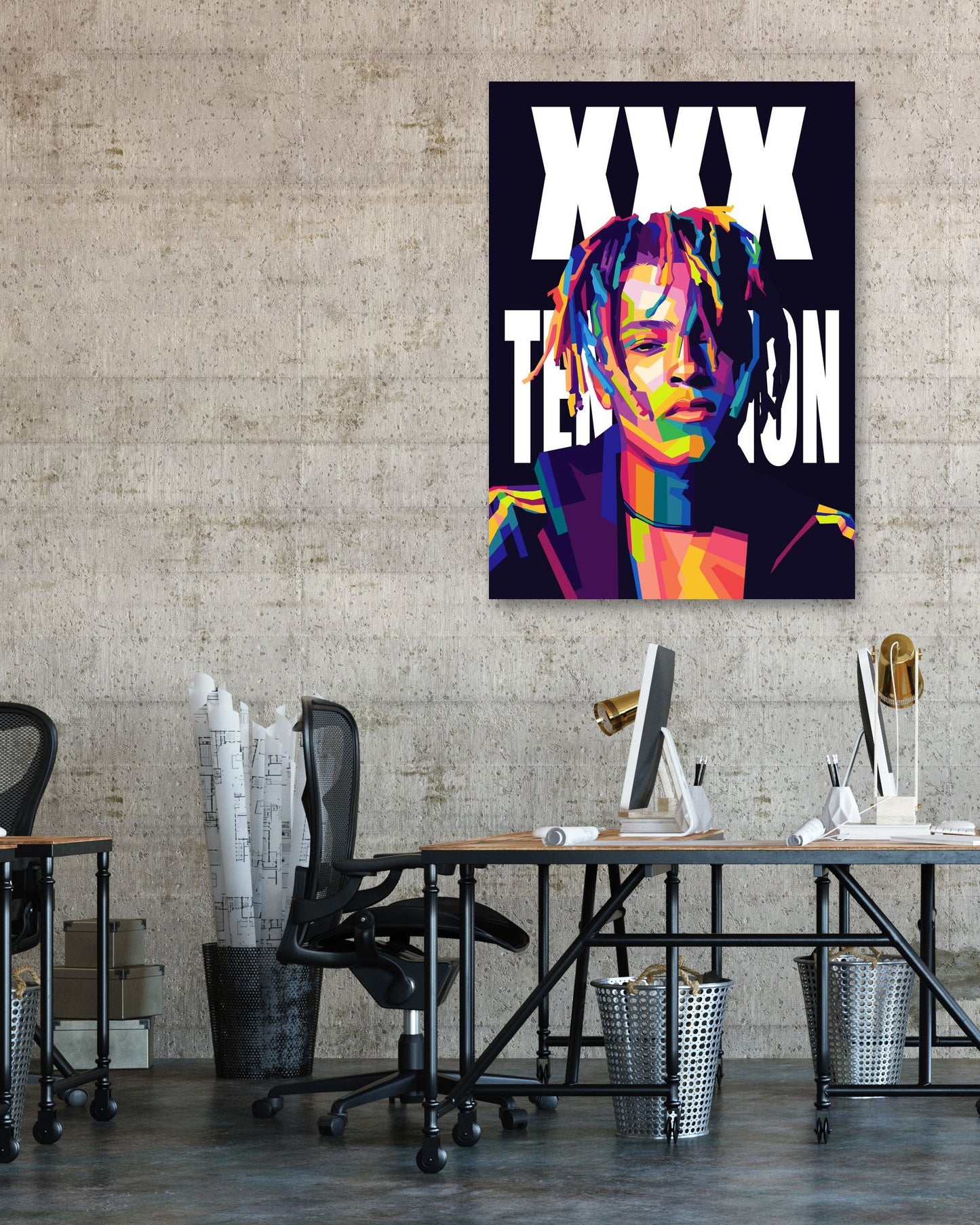 Xxx Tentacion Wpap Pop Art - @SiksisArt