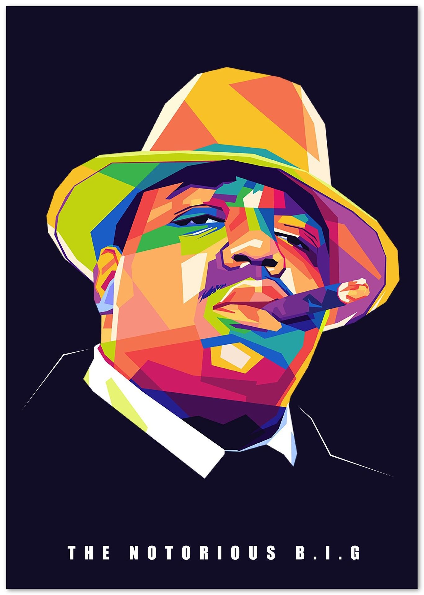 Notorious BIG Wpap Pop Art - @SiksisArt