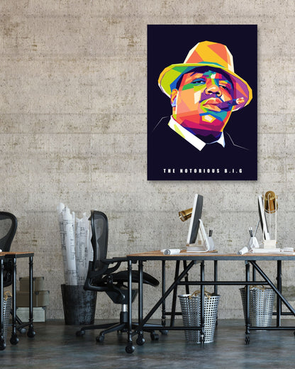 Notorious BIG Wpap Pop Art - @SiksisArt