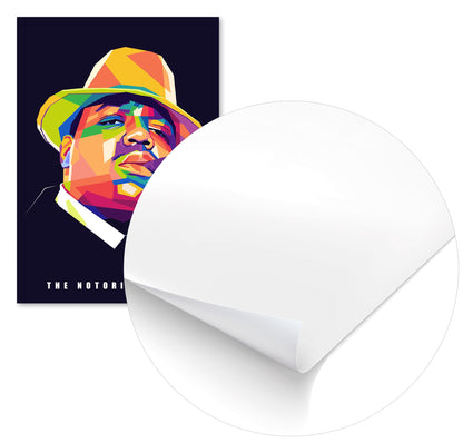 Notorious BIG Wpap Pop Art - @SiksisArt