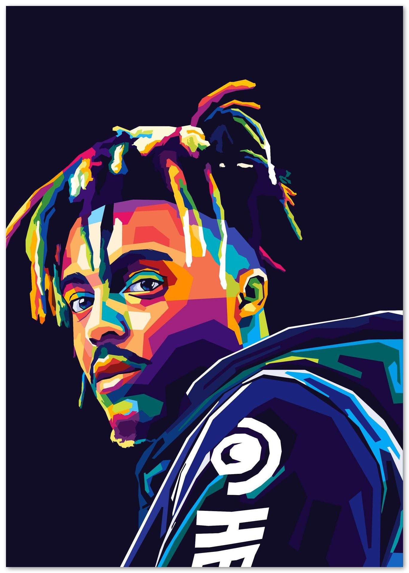 Rapper 999 Wpap Pop Art - @SiksisArt